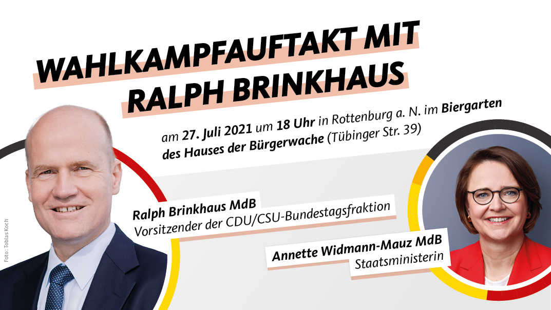 Wahlkampfauftakt mit Ralph Brinkhaus MdB