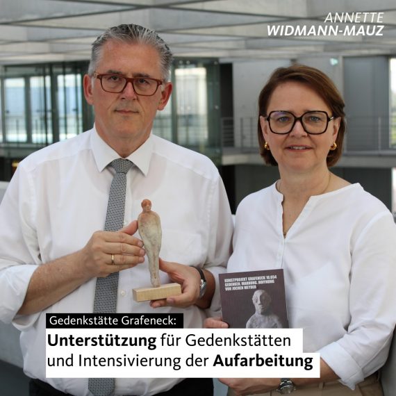 Donth MdB und Widmann-Mauz MdB: Grafeneck: Bundestag will Aufarbeitung von NS-„Euthanasie“ Verbrechen stärken